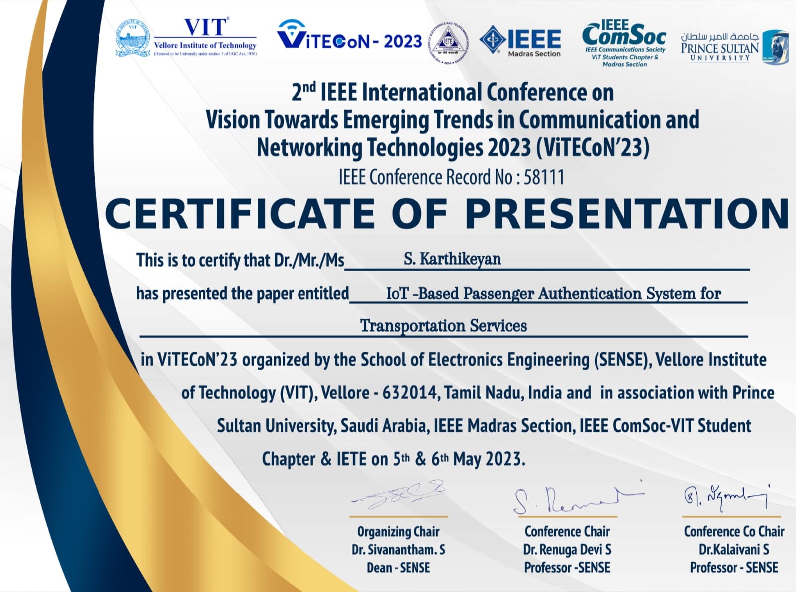 Passenger Authentication System